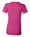 Bella + Canvas 6004 Women's Slim Fit Tee - Berry - back