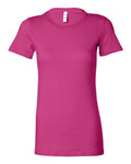 Bella + Canvas 6004 Women's Slim Fit Tee - Berry - front