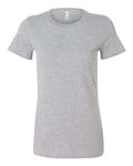Bella + Canvas 6004 Women's Slim Fit Tee - Athletic Heather - front