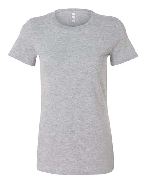 Bella + Canvas 6004 Women's Slim Fit Tee - Athletic Heather - front