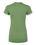 Bella + Canvas 6004 Women's Slim Fit Tee - Leaf - back