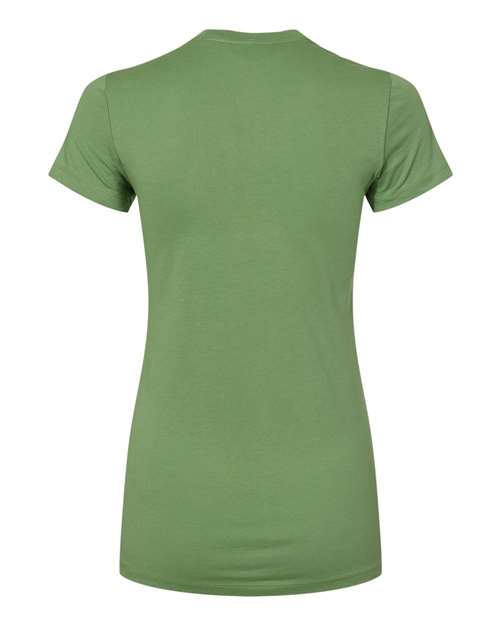 Bella + Canvas 6004 Women's Slim Fit Tee - Leaf - back