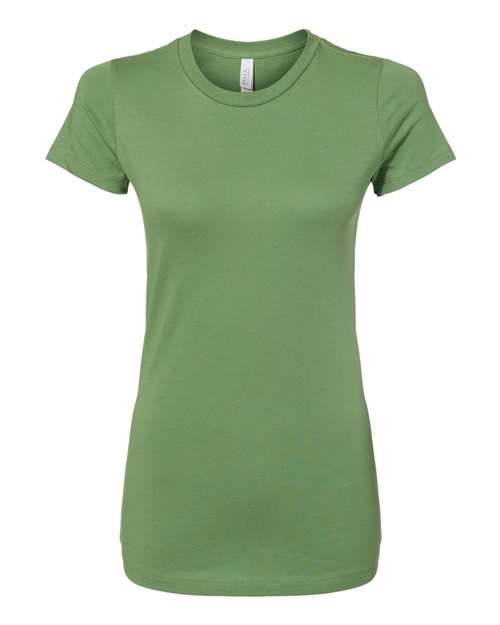Bella + Canvas 6004 Women's Slim Fit Tee - Leaf - front