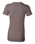 Bella + Canvas 6004 Women's Slim Fit Tee - Pebble Brown - back
