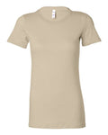 Bella + Canvas 6004 Women's Slim Fit Tee - Soft Cream - front