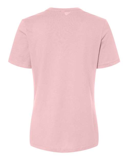 BELLA + CANVAS 6400 Women’s Relaxed Jersey Tee - Pink - back