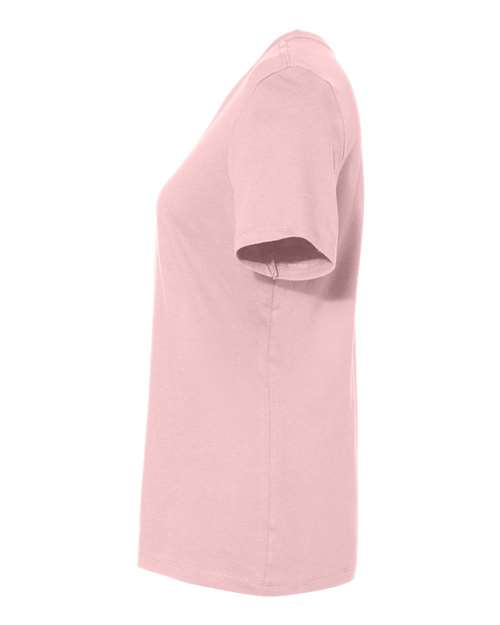 BELLA + CANVAS 6400 Women’s Relaxed Jersey Tee - Pink - side