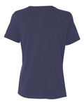 BELLA + CANVAS 6400 Women’s Relaxed Jersey Tee - Navy - back