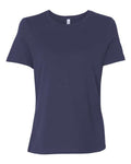 BELLA + CANVAS 6400 Women’s Relaxed Jersey Tee - Navy - front