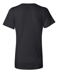BELLA + CANVAS 6405 Women’s Relaxed Jersey V-Neck Tee - Black - back