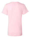 BELLA + CANVAS 6405 Women’s Relaxed Jersey V-Neck Tee - Pink - back
