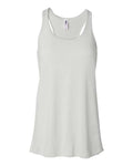BELLA + CANVAS 8800 Women's Flowy Racerback Tank - White - front