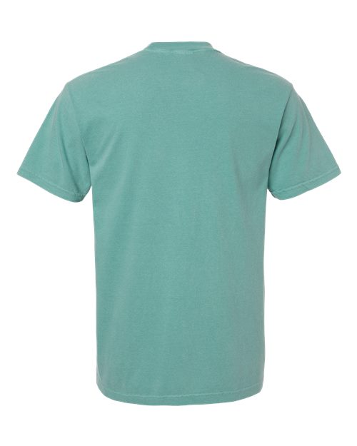 Comfort Colors 1717 Garment-Dyed Heavyweight T-Shirt - Seafoam - back