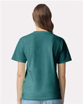Comfort Colors 1717 Garment-Dyed Heavyweight T-Shirt - Seafoam - model back
