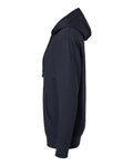 Independent Trading Co. SS4500 Midweight Hooded Sweatshirt - Classic Navy Heather - side