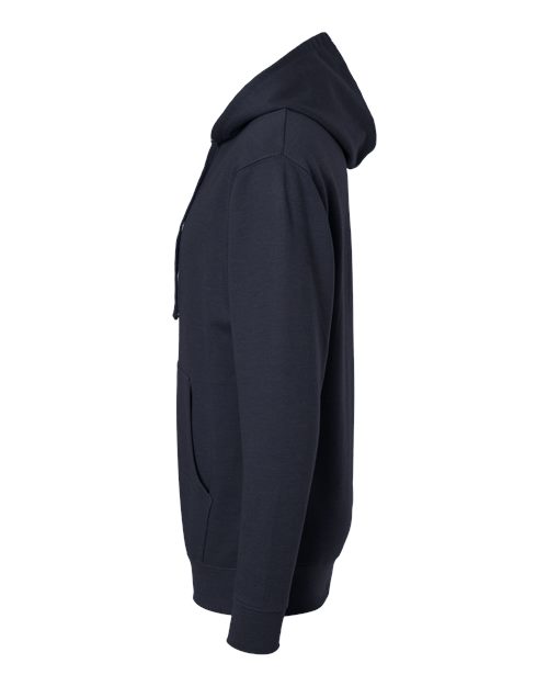 Independent Trading Co. SS4500 Midweight Hooded Sweatshirt - Classic Navy Heather - side