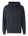 Independent Trading Co. SS4500 Midweight Hooded Sweatshirt - Classic Navy Heather - flat front