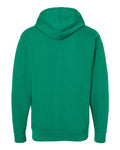 Independent Trading Co. SS4500 Midweight Hooded Sweatshirt - Kelly Green Heather - back