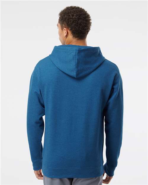 Independent Trading Co. SS4500 Midweight Hooded Sweatshirt - Royal Heather - model back