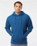 Independent Trading Co. SS4500 Midweight Hooded Sweatshirt - Royal Heather - model front