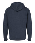 Independent Trading Co. SS4500Z Midweight Full-Zip Hooded Sweatshirt - Classic Navy Heather - back