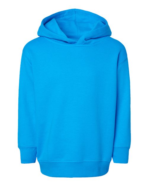 Rabbit Skins 3326 Toddler Pullover Fleece Hoodie - Turquoise - front