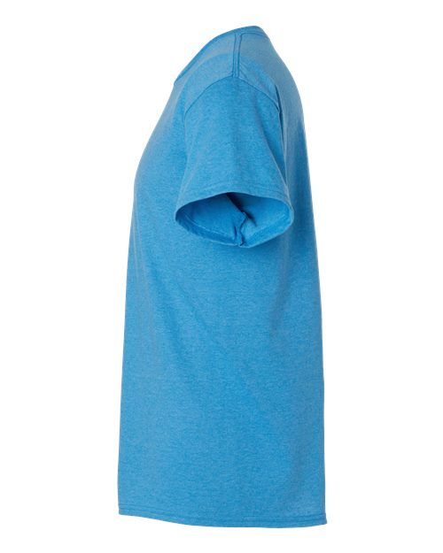 Gildan 2000 Ultra Cotton T-Shirt - Heather Sapphire - side
