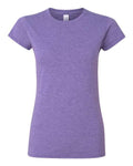Gildan 64000L Women's Softstyle T-Shirt - Heather Purple - front