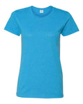Gildan 5000L Women's Heavy Cotton T-Shirt - Heather Sapphire - front