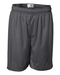 Badger 7207 Men's Pro Mesh 7" Shorts - Graphite - front