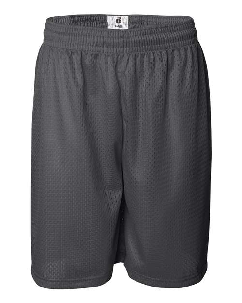 Badger 7209 Men's Pro Mesh 9" Shorts - Graphite - front