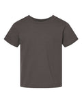 Rabbit Skins 3301T Toddler Cotton Jersey Tee - Charcoal - front