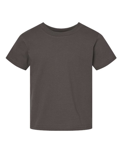 Rabbit Skins 3301T Toddler Cotton Jersey Tee - Charcoal - front