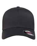 Flexfit 6533 Ultrafiber Mesh Cap - Black - front