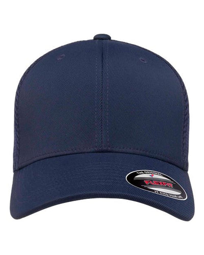 Flexfit 6533 Ultrafiber Mesh Cap - Navy - front