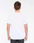 SubliVie 1910 Men's Polyester Sublimation Tee - White - model back