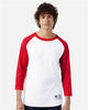 White/ Scarlet