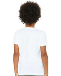 Bella + Canvas 3001Y Youth Jersey Tee - White - model back