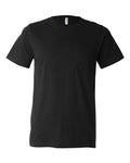 BELLA + CANVAS 3021 Men's Jersey Pocket Tee - Black - front