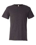 BELLA + CANVAS 3021 Men's Jersey Pocket Tee - Dark Grey Heather - front