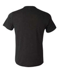 Bella + Canvas 3415 Triblend V-Neck Tee - Charcoal Black Triblend - back