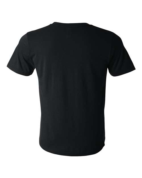 BELLA + CANVAS 3650 Unisex Texture Tee - Black - back