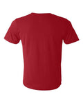 BELLA + CANVAS 3650 Unisex Texture Tee - Red - back