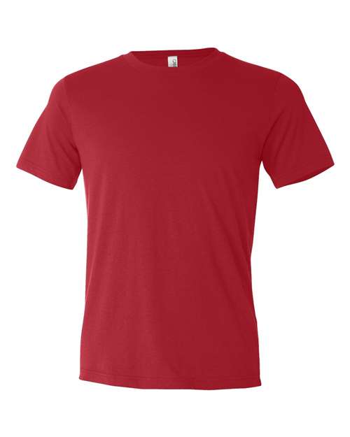 BELLA + CANVAS 3650 Unisex Texture Tee - Red - front