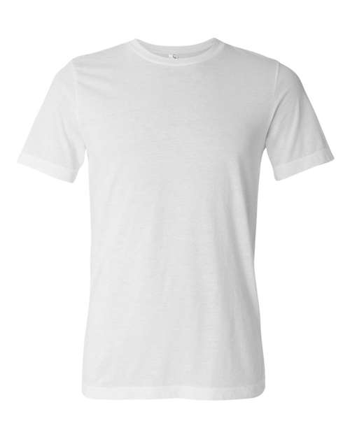 BELLA + CANVAS 3650 Unisex Texture Tee - White - front