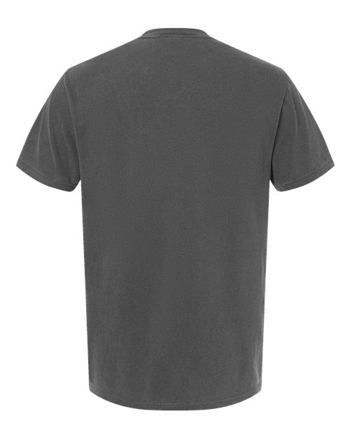Comfort Colors 6030 Unisex Garment-Dyed Heavyweight Pocket T-Shirt - Pepper - back
