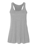 BELLA + CANVAS 8800 Women's Flowy Racerback Tank - Athletic Heather - front