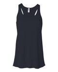 BELLA + CANVAS 8800 Women's Flowy Racerback Tank - Midnight - front