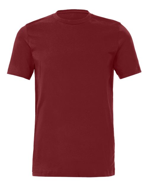 Bella+Canvas 3001 Unisex Jersey Short Sleeve Tee - Cardinal - front