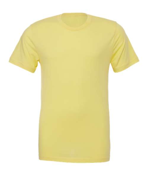 Bella+Canvas BC3001 Unisex Jersey Short Sleeve Tee - Yellow - front